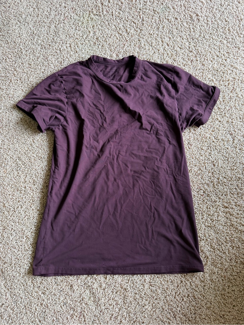 Calvin Kline Men's Crew Tee in Plum